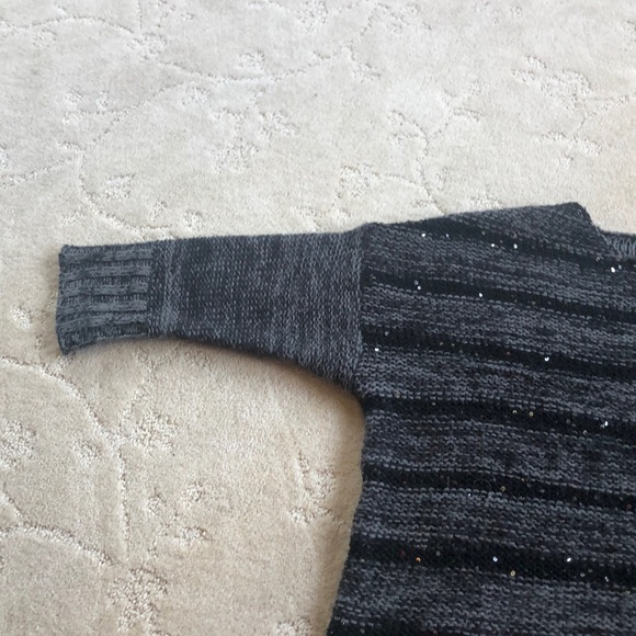 Sequin Striped Sweater - Picture 2 of 4